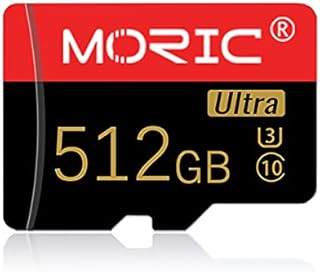 512GB Micro SD Card (Class 10 High Speed) Memory Card for Camera, Smartphones,Computer Game Console, Dash Cam, Camcorder, Surveillance, E-Reader, Drone