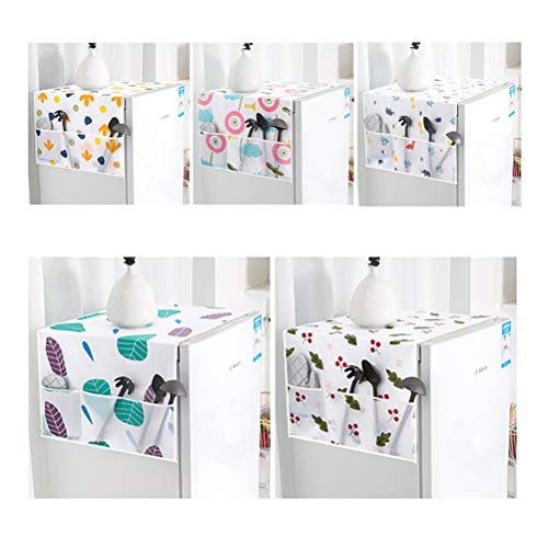 Sahgsa Cubierta Antipolvo para Nevera Cubierta para Lavadora Cubierta Antipolvo para Nevera con Bolsa de Almacenamiento Cubierta Antipolvo para...