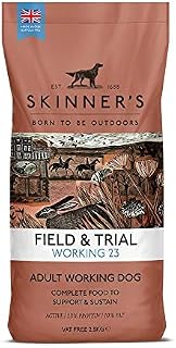 Skinners Field & Trial Working 23, 2.5kg  Complete Dry Adult Dog Food, For Very Active Dogs, with Beef