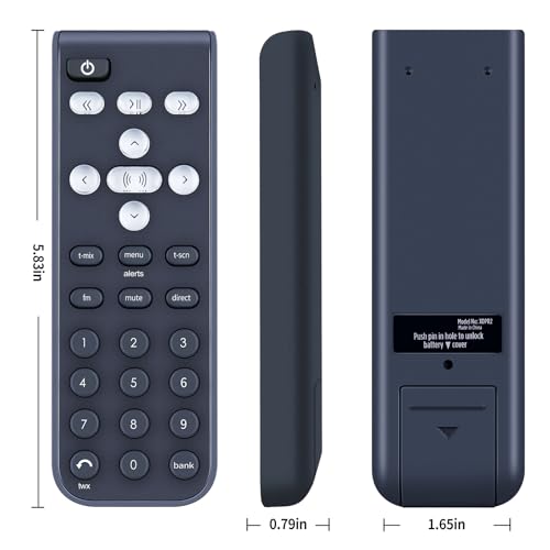 Télécommande universelle SiriusXM Onyx Plus SXIR2 Onyx EZ rechange