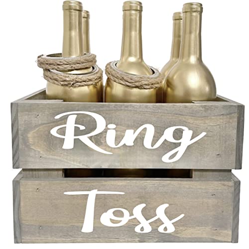 Weddingringtossgamerecycledwinebottleswithboxeventpartygamesrusticvintageweddinggoldweddingdecorcountrybarnchicweddingdecorations  Urban Country Home Decor Wedding ring toss game recycled wine bottles with box event party games rustic vintage wedding gold wedding decor country barn chic wedding decorations  urban country home decor