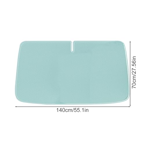 Protector solar para parabrisas para evitar el volante caliente en furgonetas 5