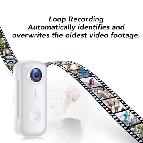 Yunseity Wearable Small Camera 1080P miniatura 2
