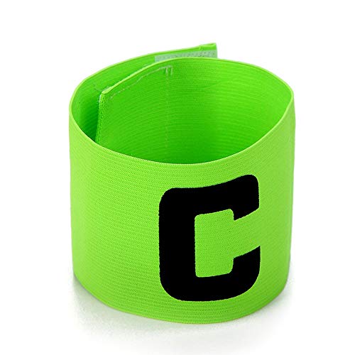 image for Onwon 6 Pieces Elastic Soccer Captain Armband Adjustable Football Bask