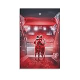 Fertig zum Einrahmen oder Aufhängen an der Wand mit Posterhalterungen, Clips, Reißzwecken oder Reißnägeln.