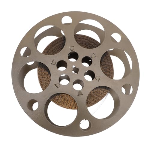 Bobine de Film de Cinéma Vintage en Fer 18 Cm Déco Rétro Salon