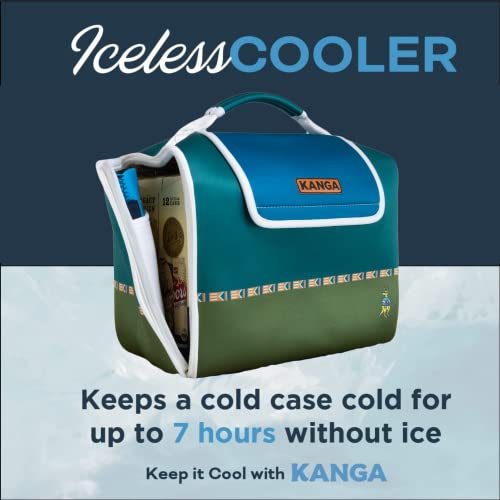 Image of Kanga Insulated Cooler Bag - Soft Cooler Bag - Can Beer and Seltzer Drink Cooler - Insulated and Durability Tested - Kanga Kase Mate