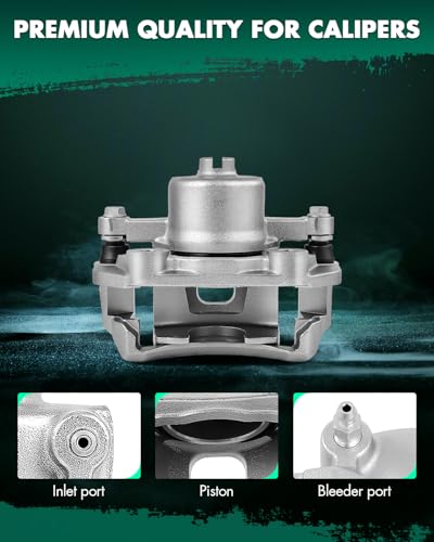 Image of SCITOO 19B957A Front Right Disc Brake Caliper w /Bracket Fit For Nissan For 720 1983-1986,For Nissan For D21 1986-1994,For Nissan For Multi 1986-1988,For Nissan For Pickup 1986-2004, Single Piston