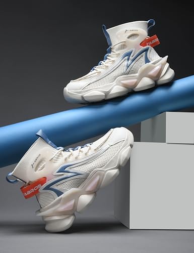 Image of ABROS YAMA-O Chunky Sole High-Top Sneakers for Mens