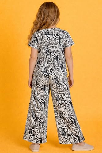 Image of TotzTouch Night Dress Kids Girls - Soft, Comfy & Adorably Stylish Printed Pyjama Set Age 6 Months to 15 Years