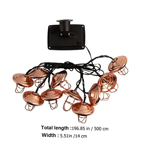 Garvalon 1Set Light Post Outdoor Garden Lights Outdoor Decor Outdoor Pendant Light Moroccan Patio Lights Vintage String Lights Garden Solar Lights Led String Light Ambient Lighting Morocco #TOP5