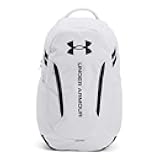 Unisex-Adult Hustle 6.0 Backpack, (100) White/White/Black, One Size Fits Most