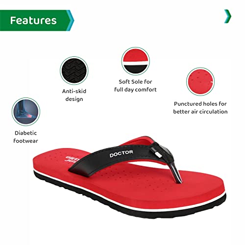 Image of ORTHO JOY Extra soft women's orthopaedic comfort fit slippers for women's daily use