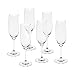 Produktbild CRISTALICA Sektglas 6er-Set Condor Optik 190ml Kelch Schampus Champagner Bleikristall klar
