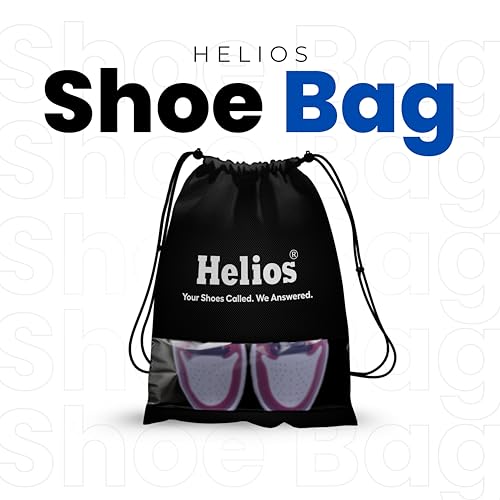 Image of Helios Shoe Bag | for Travel Bag for Man & Women | Shoes Cover for Storage at Home Gym | Reusable Travelling Accessories Organizer Pouch Travel Essentials |Footwear Bags for Travelling (Pack of 5)