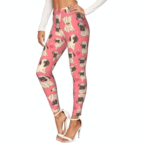Leggings de compresión de carlino para running y actividades de fitness