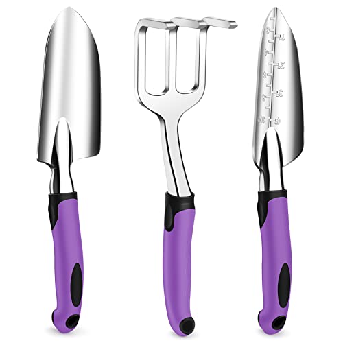 41NLaNQzqnL JCFIRE Garden Tools Heavy Duty Gardening Tool Set Supplies...