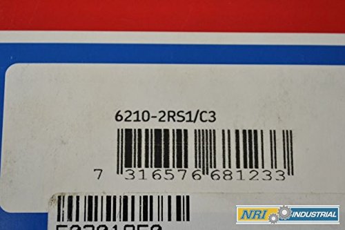 New SKF 6210-2RS1/C3 Single Row Roller 90MM 50MM 20MM Bearing B208690