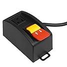 Router Table On/off Switch with Removable Safety Key (110V - 15amp)