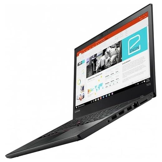 Lenovo 2019 Thinkpad T470 14-inch IPS Full HD FHD (1920x1080) Business Laptop (Intel Core i5-6300U, 16GB DDR4 RAM, 256GB PCIe NVMe M.2 SSD) Thunderbolt, Type-C, HDMI, RJ-45, Windows 10 Pro (Renewed)
