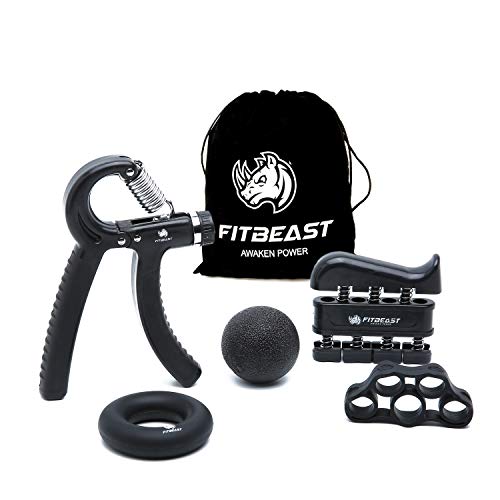 FitBeast Hand Grip Strengthener Workout Kit Staying Alive