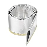 [APLICACIÓN] La protección térmica de aluminio metálico se utiliza extensamente en la industria para proteger la línea de combustible, la línea de la manguera de aire, la tubería de calor y más.