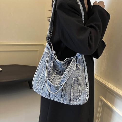 Bolso Tote Casual de Mezclilla para Mujer miniatura 2