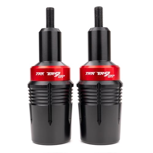 �̂��߂� ���}�n �g���[�T�[9-GT 900/GT 2021-2025�p�B�I�[�g�o�C�G���W���P�[�X�X�e�[�^�[�J�o�[�ی�t���[���X���C�_�[�t�F�A�����O�K�[�h�p�b�h(For Tracer 9GT Red)