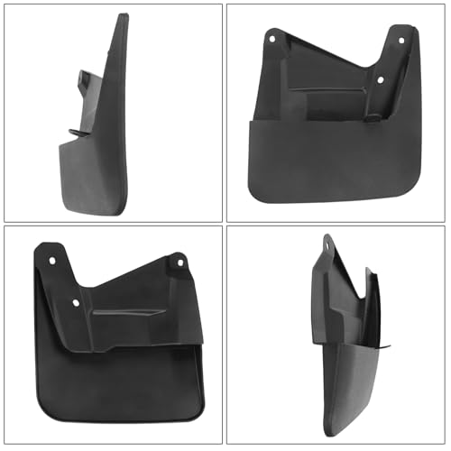 Image of Mud Flaps Splash Guards for Fit for Toyota Tundra 2022 2023 2024 2025 | No Drilling Required Bendable Mud Guards | Front & Rear 4-Piece Set Car Accessories