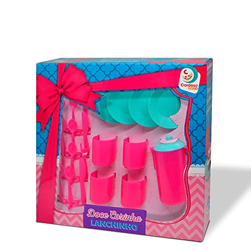 Doce Cozinha Lanchinho Cardoso Rosa/Azul