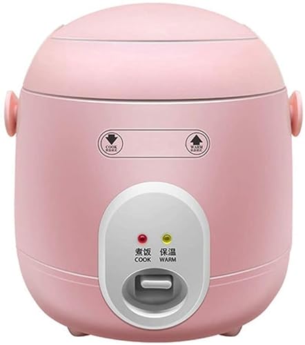SilteD 1.2L Rice Cooker Mini Electric Lunch Box With Removable Non-Stick Pot Keep Warm Function Travel Rice Cooker Small For 1-2 People