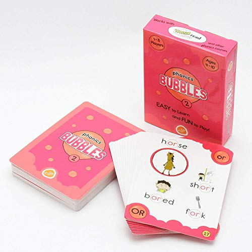 Phonics BUBBLES - Level 2 - Card Game tHjbNXou2 pJ[hQ[