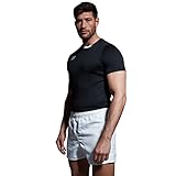 Canterbury Men's Professional Polyester Shorts | Rugby Short | Internal Drawstring & Pockets | Gym/Training Short Gym Shorts, White, M - Image 4