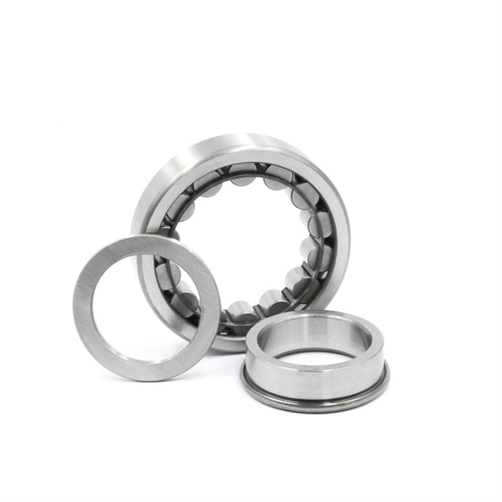 DUKUTS 1pc NUP304 NUP305 NUP306 NUP307 NUP308 NUP309 EW EM C3 Cylindrical Roller Bearing(NUP307EW)
