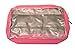 Hanging Toiletry Bag & Cosmetic Organizer - Large Size, Pink