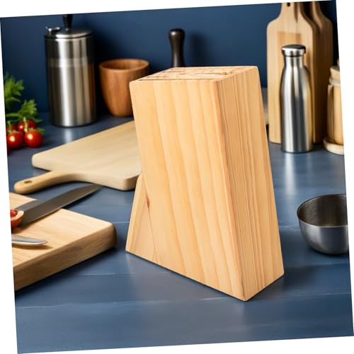 Fentes variées pour couteaux et ustensiles sur bloc compact - 8