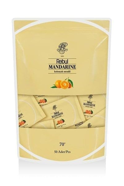 Mandarine Kolonyalı Mendil 50'li