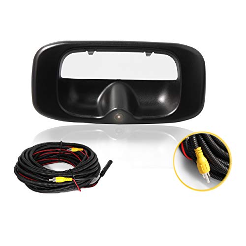 RED WOLF Tailgate Handle Backup Camera Replacement for Chevy Silverado/GMC Sierra 1999-2006, 1500