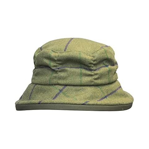 WALKER AND HAWKES Ladies Derby Tweed Hat Cover