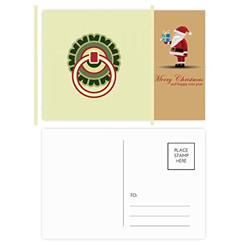 Cartes postales en cuivre Père Noël x20, l'idée cadeau souvenir idéale
