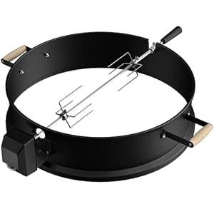 SHINESTAR Rotisserie Ring Kit für Weber Holzkohlegrills
