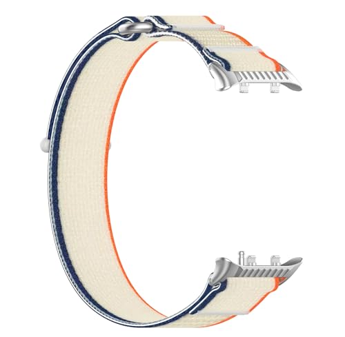 [SHEAWA] for Huawei Watch D2 �o���h �x���g �����o���h �i�C���� �ʋC���ɗD�� �����x���g �A�N�Z�T���[ (�x�[�W���{�I�����W