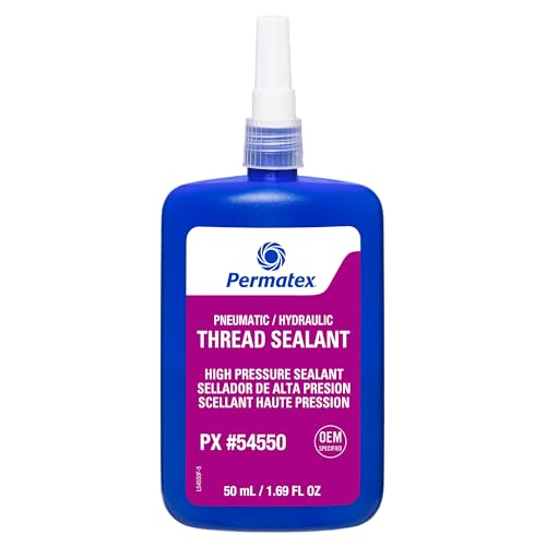 Permatex 54550 50ml Pneumatic/Hydraulic Thread Sealant Bottle Gravity 1.02