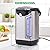 NutriChef Electric Water Boiler and Warmer - 5L/5.28 Qt Stainless Steel Hot Water Dispenser w/Rotating Base, Keep Warm Temperature Set, Auto Shut Off, Safety Lock, Instant Heating for Coffee & Tea