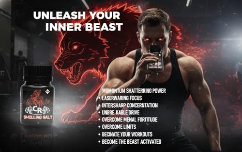 Image of Powerful Smelling Salts for Athletes - Boost Focus, Strength, and Performance with Beast Mode and Callus Rage Ammonia Inhalants (Pack of 2 (30 gm))
