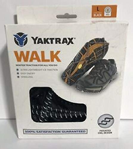 Yaktrax 08005 Large Black Walker Scarpe