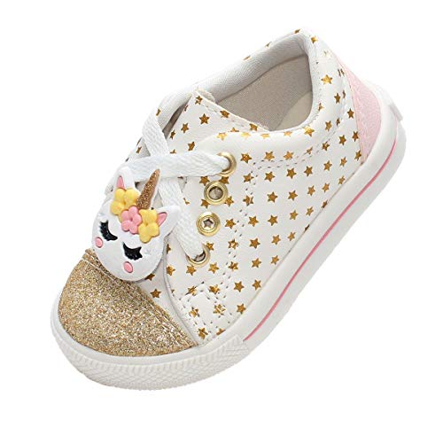 tenis infantil Unicornio Estrela Branco Meninas Feminino
