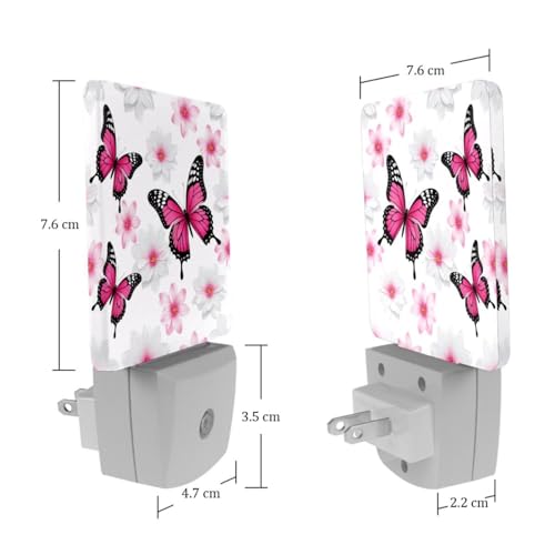 Lámpara de noche led con sensor, 2 pack, 7.6x7.6 cm miniatura 7