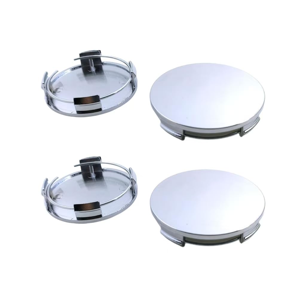 Woniyal 4 Pcs Car Hub Centre Caps for Citroen C3 Aircross II (Phase I, CC24) 2024-2025, Wheel Center Covers Wheels Rim Cover DustProof Decoration Waterproof Wear-Resistant Center Cap