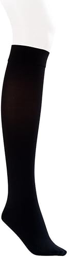 Miniatura 5 de JOBST Opaco hasta la rodilla con banda de tecnología SoftFit, medias de compresión de 30-40 mmHg, punta cerrada, M, miel